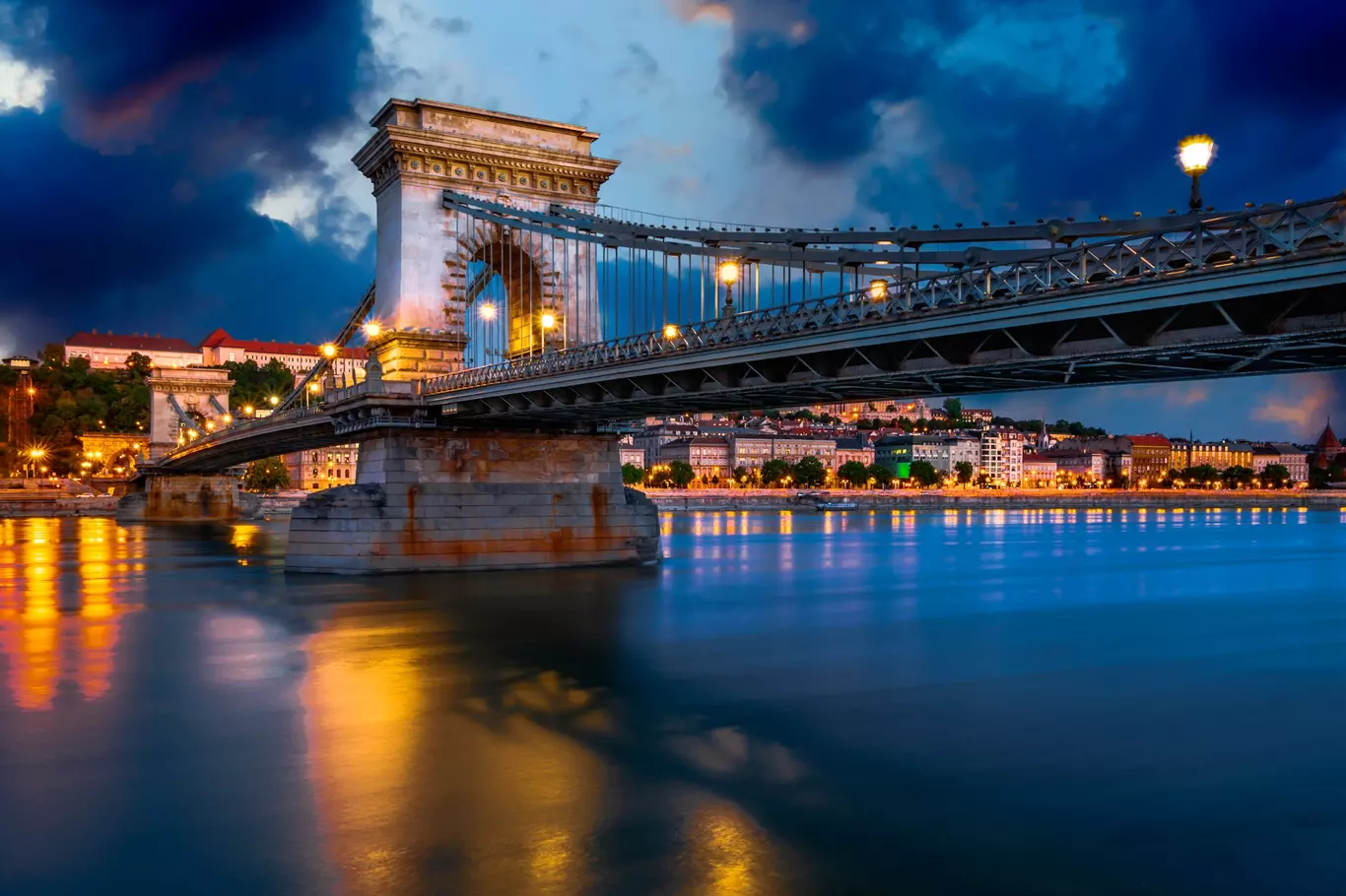 Budapest sightseeing, Széchenyi Chain Bridge